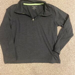 Crewcuts Charcoal Half-Zip Pullover
